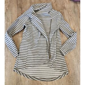 My Beloved Thick Cotton Side Zip Blazer Cardigan‎